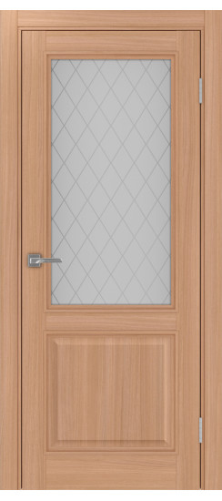 Межкомнатная дверь Тоскана_602.21 багет.35  Ясень тёмный