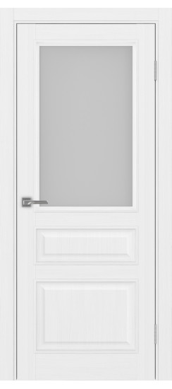 Межкомнатная дверь Тоскана_631.211 багет.35  Белый лёд