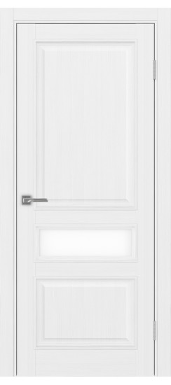 Межкомнатная дверь Тоскана_631.121 багет.35  Белый лёд