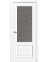 Тоскана_640.21 багет ЭКО-шпон Белый снежный