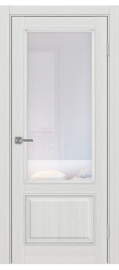 Межкомнатная дверь Тоскана_640.21 багет.35  Ясень серебристый