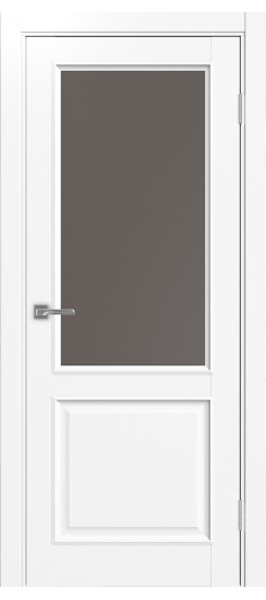 Межкомнатная дверь Тоскана_602.21 багет.35  Белый снежный