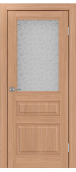 Межкомнатная дверь Тоскана_631.211 багет.35  Ясень тёмный