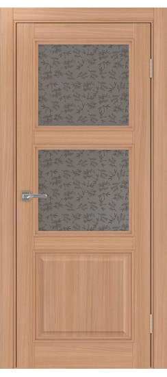 Межкомнатная дверь Тоскана_630.221 багет.35  Ясень тёмный