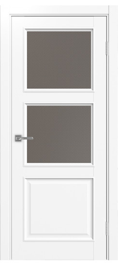 Межкомнатная дверь Тоскана_630.221 багет.35  Белый снежный