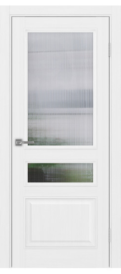 Межкомнатная дверь Тоскана_631.221 багет.35  Белый лёд