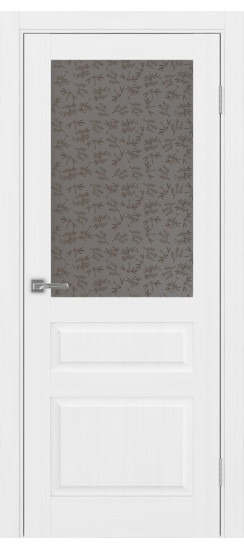 Межкомнатная дверь Тоскана_631.211.35  Белый лёд