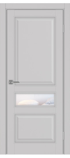 Межкомнатная дверь Тоскана_631.121 багет.35  Пепельный