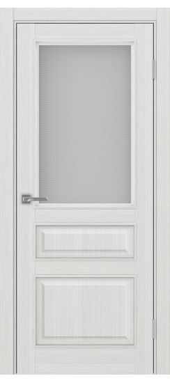 Межкомнатная дверь Тоскана_631.211 багет.35  Ясень серебристый