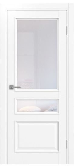 Межкомнатная дверь Тоскана_631.221 багет.35  Белый снежный
