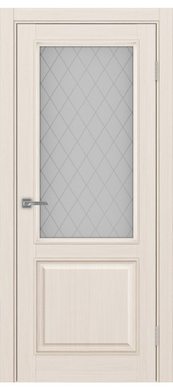 Межкомнатная дверь Тоскана_602.21 багет.35  Ясень перламутровый