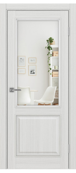 Межкомнатная дверь Тоскана_602.21 багет.35  Ясень серебристый