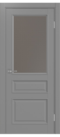 Межкомнатная дверь Тоскана_631.211 багет.35  Серый