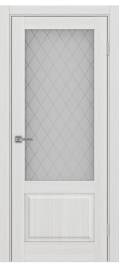 Межкомнатная дверь Тоскана_640.21.35  Ясень серебристый