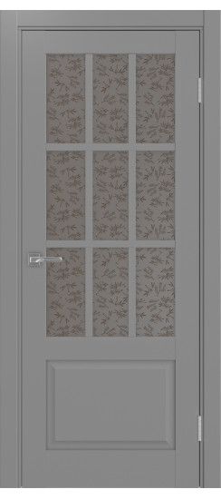 Межкомнатная дверь Тоскана_642.2221.60  Серый