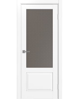 Тоскана_640.21 ЭКО-шпон Белый снежный