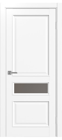 Межкомнатная дверь Тоскана_631.121 багет.35  Белый снежный