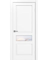 Тоскана_631.121 ЭКО-шпон Белый снежный