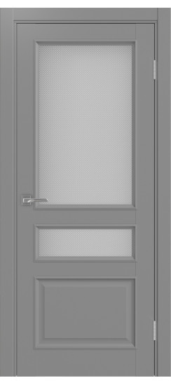 Межкомнатная дверь Тоскана_631.221 багет.35  Серый