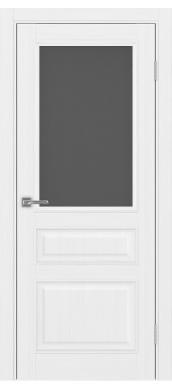 Межкомнатная дверь Тоскана_631.211 багет.35  Белый лёд