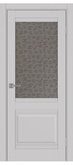 Межкомнатная дверь Тоскана_602U.21.35  Пепельный