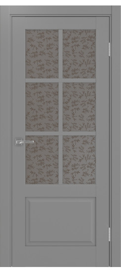 Межкомнатная дверь Тоскана_641.2221.60  Серый