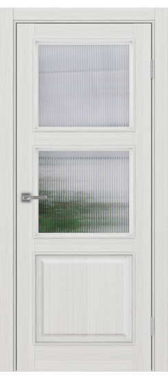 Межкомнатная дверь Тоскана_630.221 багет.35  Ясень серебристый