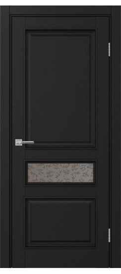 Межкомнатная дверь Тоскана_631.121 багет.35  Антрацит