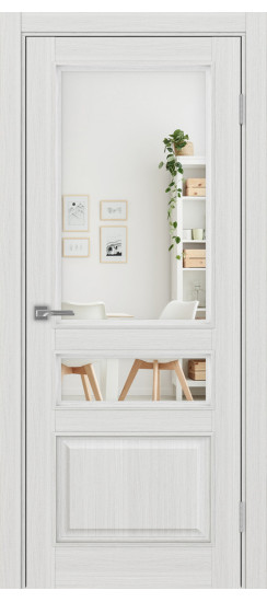 Межкомнатная дверь Тоскана_631.221 багет.35  Ясень серебристый