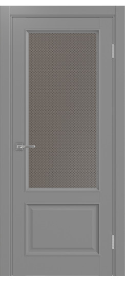 Межкомнатная дверь Тоскана_640.21 багет.35  Серый
