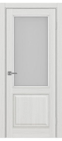 Межкомнатная дверь Тоскана_602.21 багет.35  Ясень серебристый