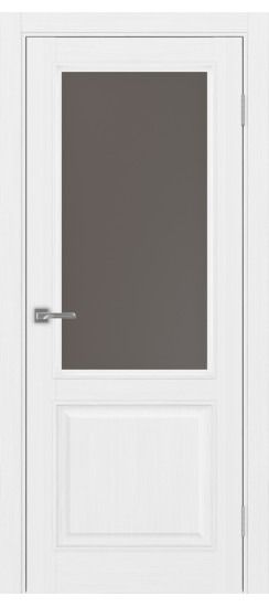 Межкомнатная дверь Тоскана_602.21 багет.35  Белый лёд