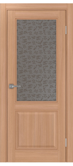 Межкомнатная дверь Тоскана_602.21 багет.35  Ясень тёмный