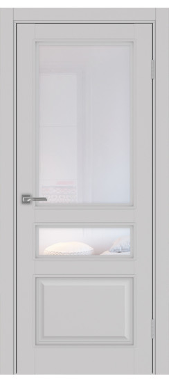 Межкомнатная дверь Тоскана_631.221 багет.35  Пепельный