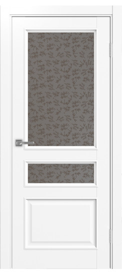 Межкомнатная дверь Тоскана_631.221 багет.35  Белый снежный