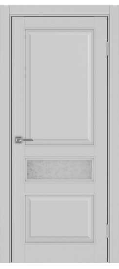 Межкомнатная дверь Тоскана_631.121 багет.35  Пепельный