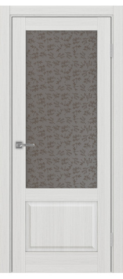 Межкомнатная дверь Тоскана_640.21.35  Ясень серебристый