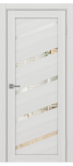 Межкомнатная дверь Турин_506У.112.40  Ясень серебристый