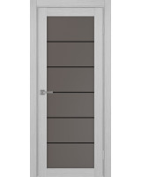 Турин_501АСС.2 молдинг алюм.чёрн. ЭКО-шпон Дуб серый FL