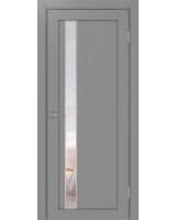 Турин_528AПС.121 молдинг алюм.хром ЭКО-шпон Серый