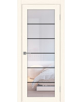 Турин_501АСС.2 молдинг алюм.чёрн. ЭКО-шпон Ясень светлый