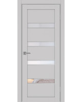 Турин_505AПC.12 молдинг алюм.хром ЭКО-шпон Пепельный