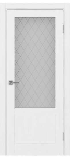 Межкомнатная дверь Турин_540ПФ.21.35  Белый лёд