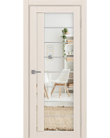 Турин_524АСС.22 молдинг алюм.хром ЭКО-шпон Ясень перламутровый