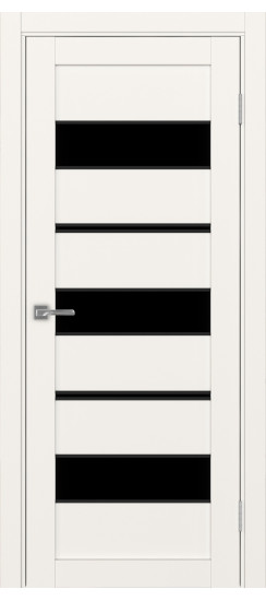 Межкомнатная дверь Турин_526АППmax.122 молдинг алюм.чёрн.40  Бежевый