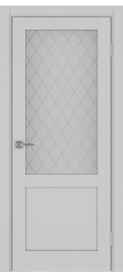 Межкомнатная дверь Турин_502.21.30  Пепельный