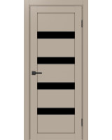 Турин_505AПC.12 молдинг алюм.чёрн. ЭКО-шпон Мокко