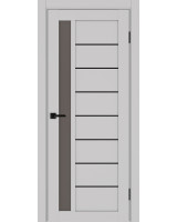 Турин_554АПП.21 молдинг алюм.чёрн. ЭКО-шпон Пепельный