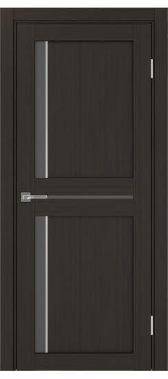 Межкомнатная дверь Турин_523АПС.221 молдинг алюм.хром.60  Венге FL