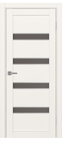 Межкомнатная дверь Турин_505AПC.12 молдинг алюм.хром.30  Бежевый